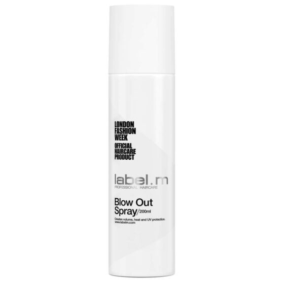 Label. M Blow Out Spray